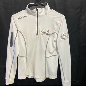 Columbia Alabama Football 2018 National Championship Half Zip Pullover
